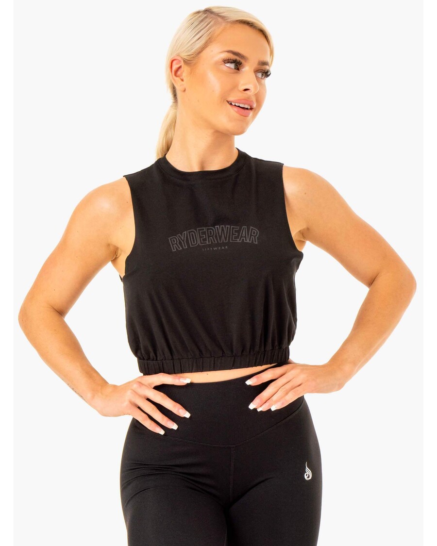 Ryderwear Boxer Muscle Tank - Black