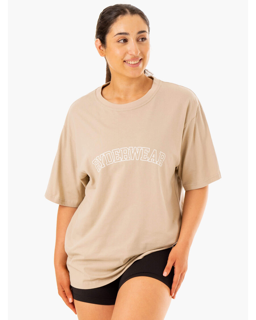 Ryderwear تي شيرت كبير الحجم - حجر رملي