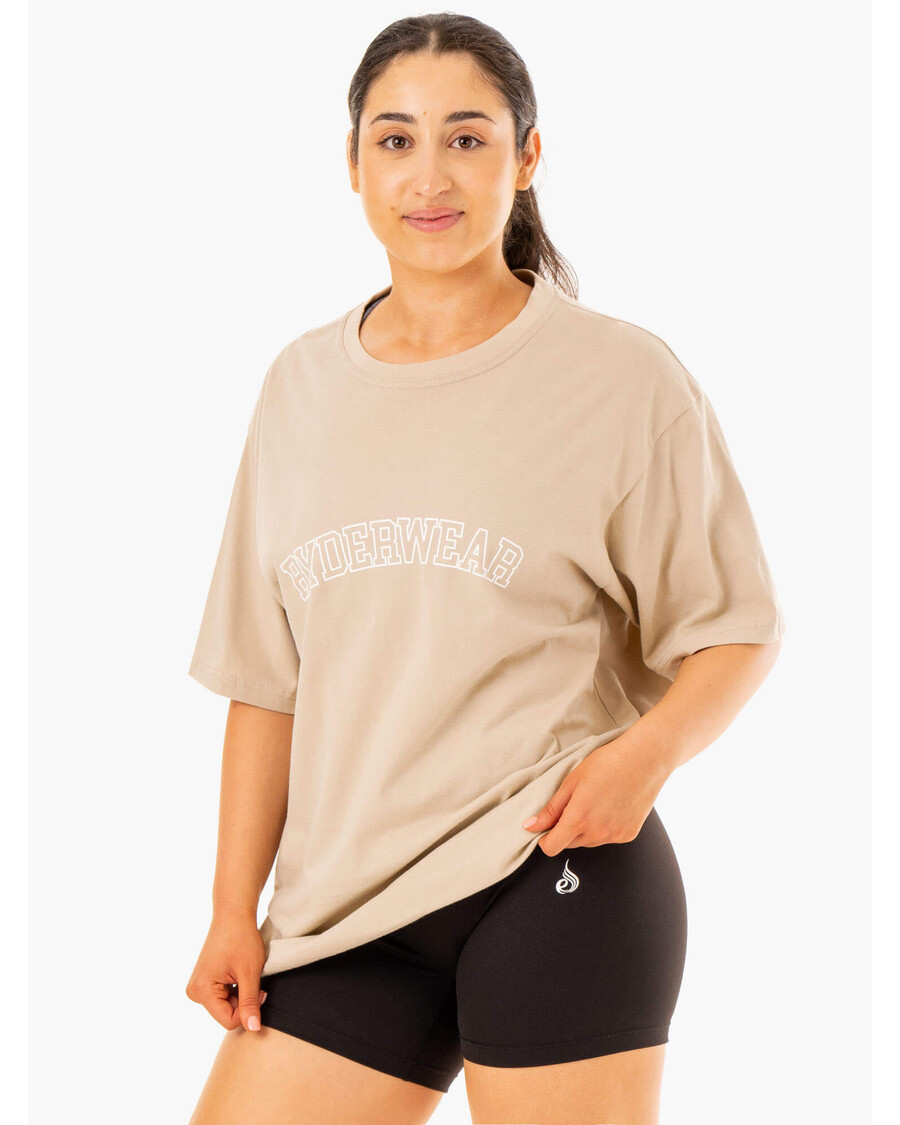 Ryderwear تي شيرت كبير الحجم - حجر رملي