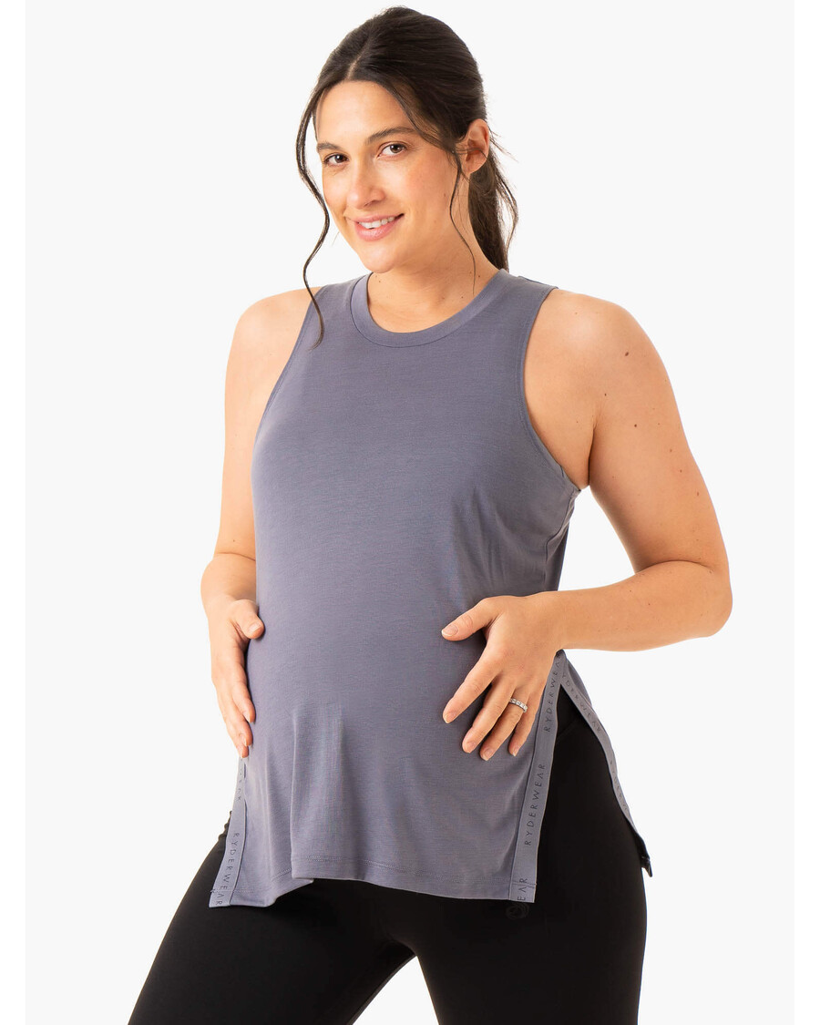 Ryderwear Active Bump Tank - Steel Blue