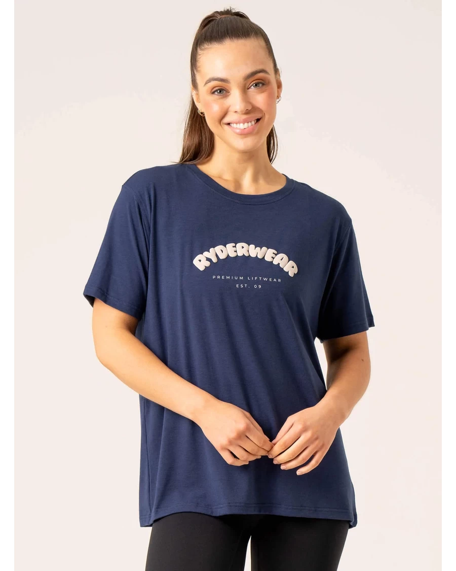 Ryderwear Off Side Langline T-skjorte - Marine