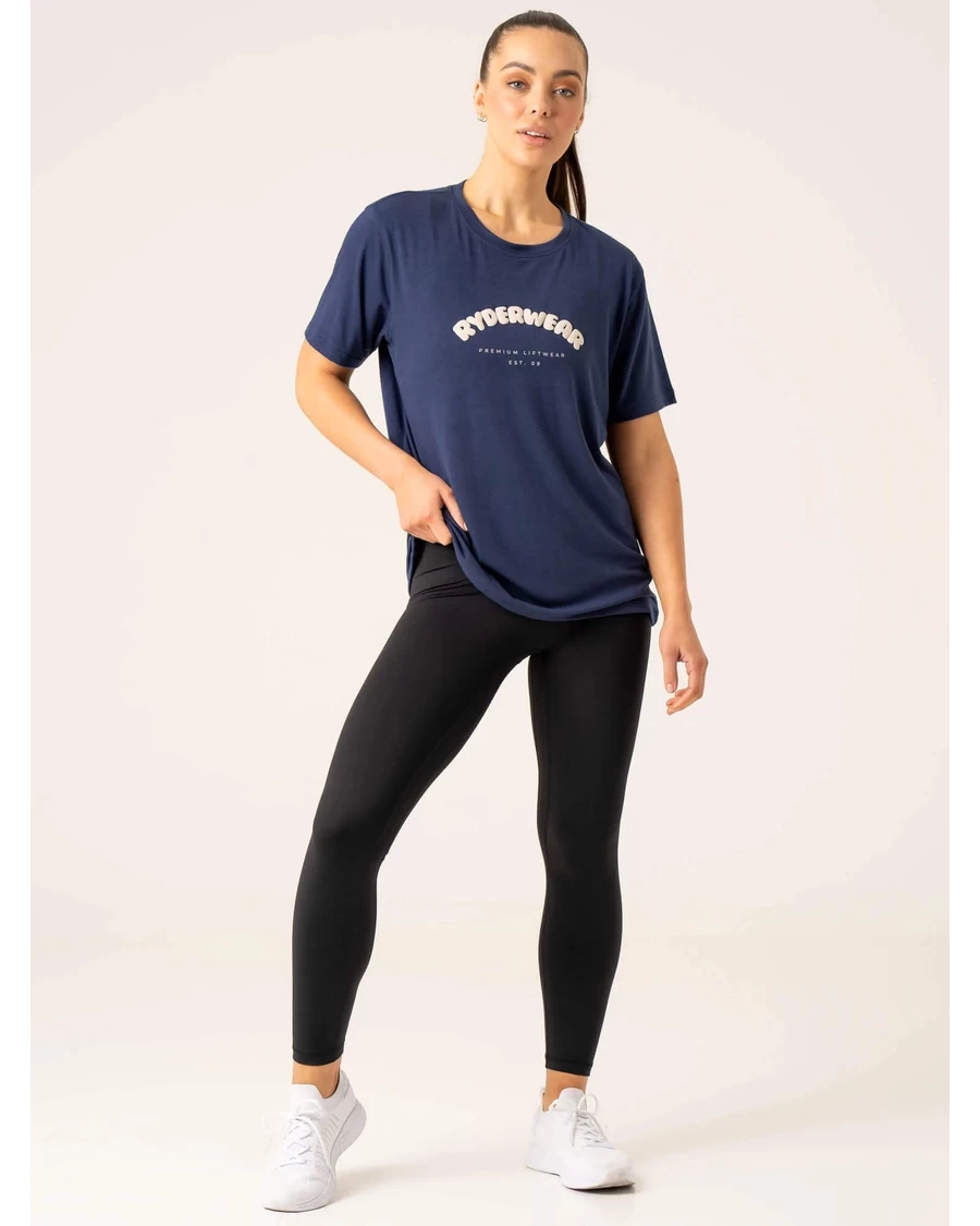 Ryderwear Off Side Langline T-skjorte - Marine