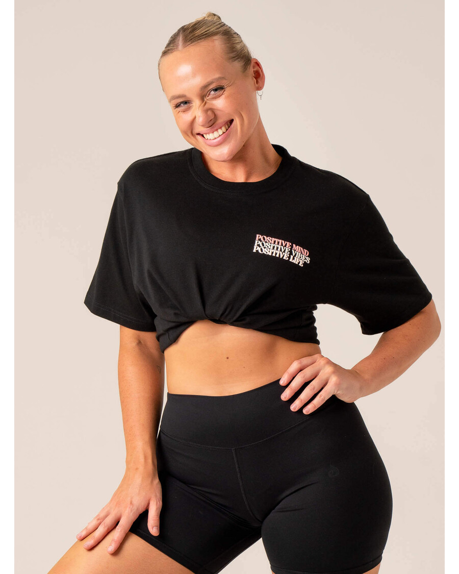 Ryderwear Positive Vibes T-Shirt - Black