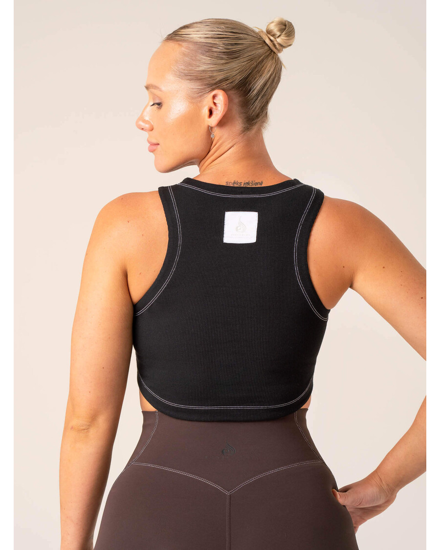 Ryderwear Stride Rib Tank - Black