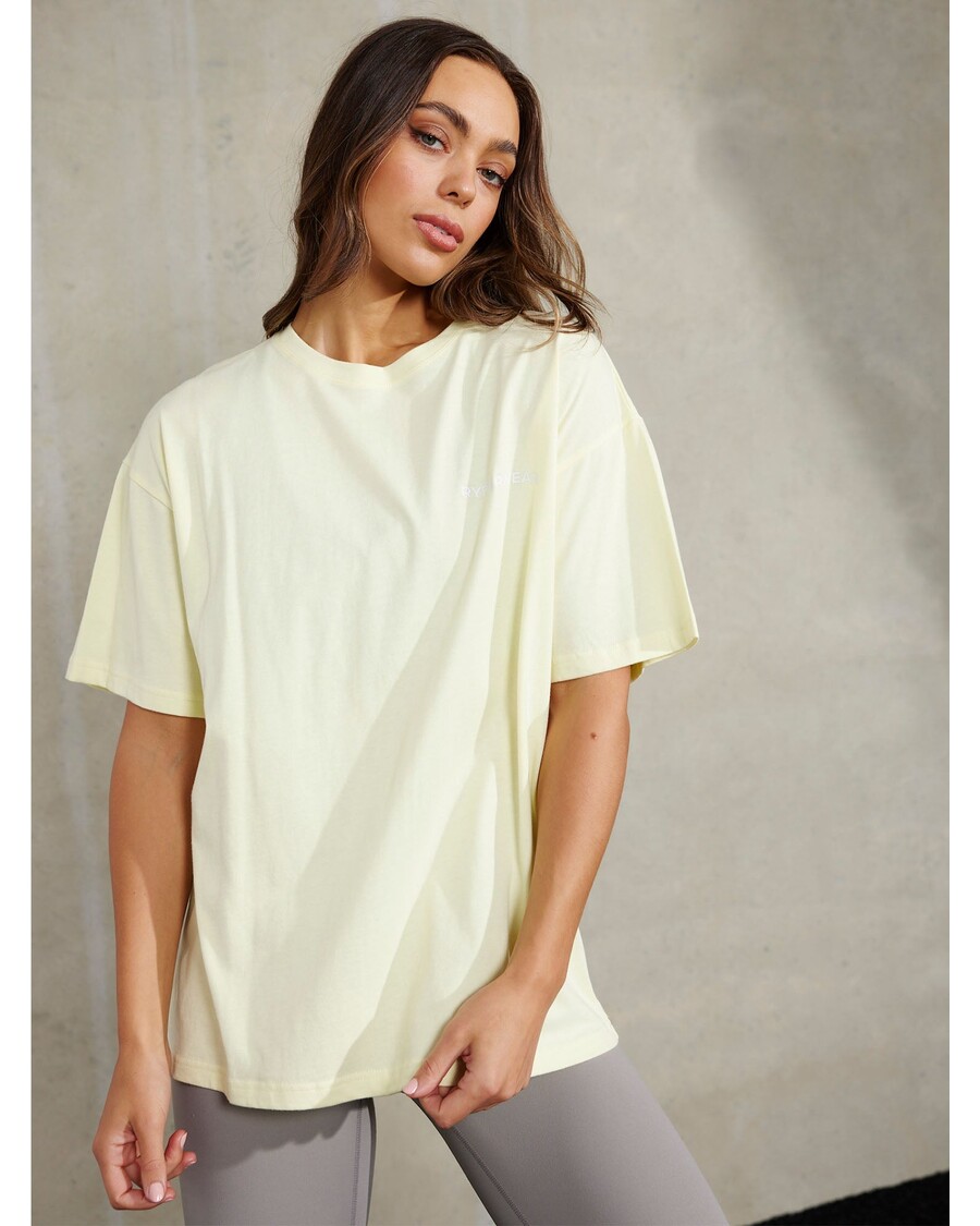 Ryderwear Embody Oversized T-Shirt - Lemon