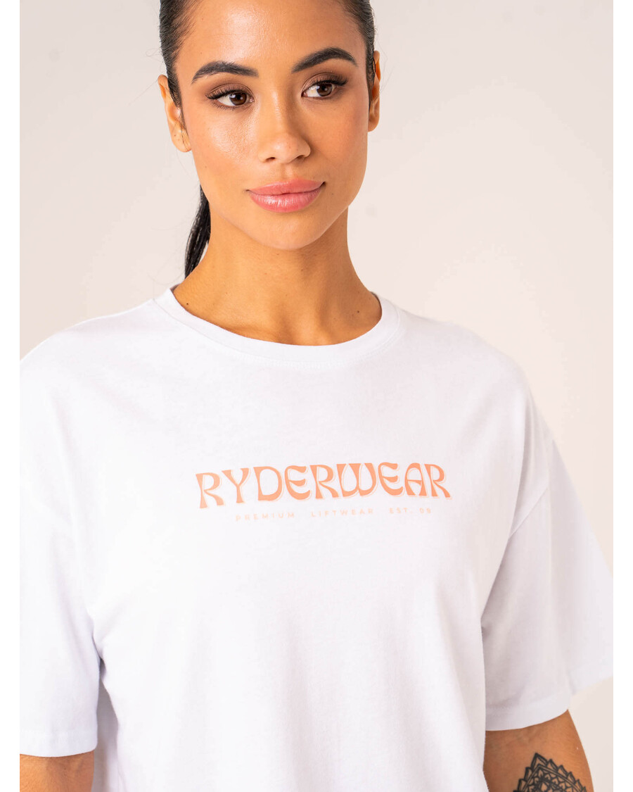 Ryderwear Retro Oversized T-Shirt - White