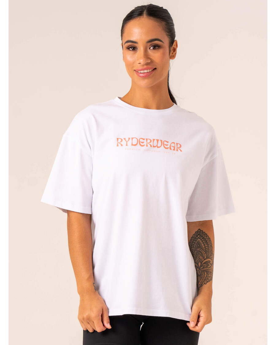 Ryderwear Retro Oversized T-Shirt - White