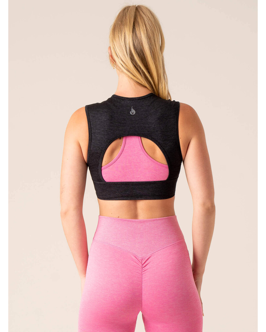 Ryderwear Focus безшевен резервоар - черен мергел