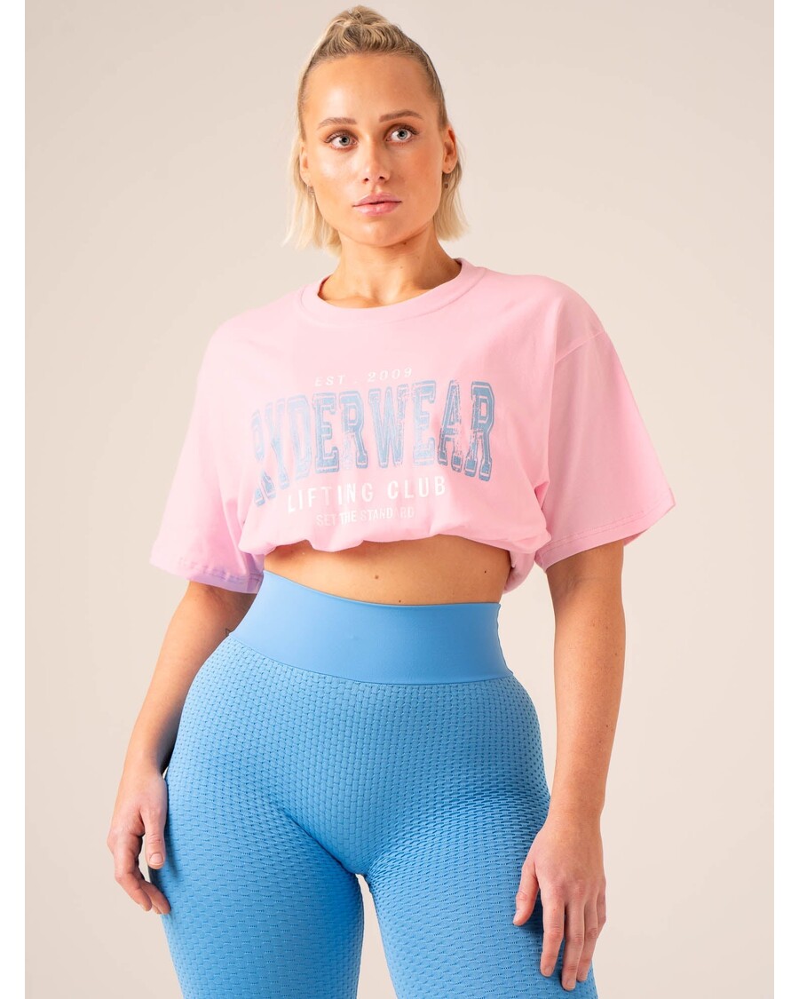Ryderwear Grit Oversized T-Shirt - Pink