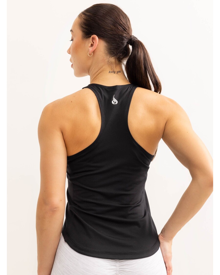 Ryderwear Soft Tech Slim Fit Tank - Black