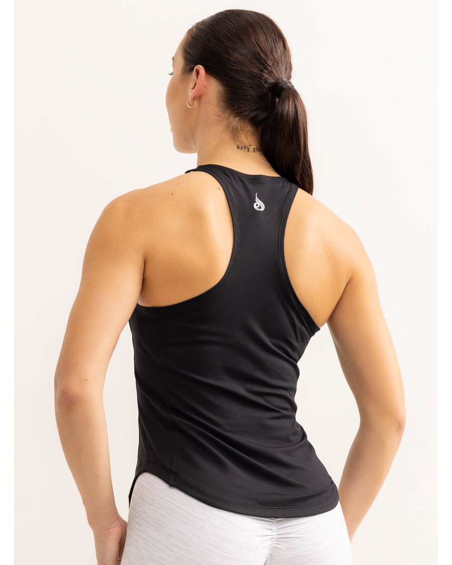 Ryderwear Soft Tech Slim Fit Tank - Black