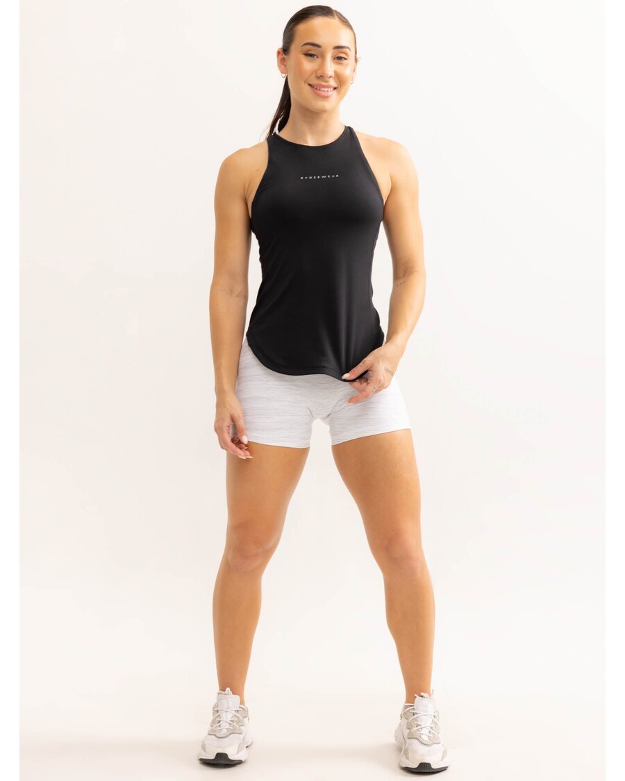 Ryderwear Soft Tech Slim Fit Tank - Black