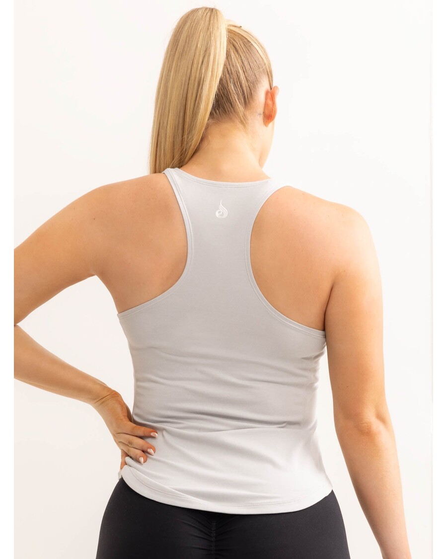 Ryderwear Soft Tech Slim Fit Tank - Grey Marl