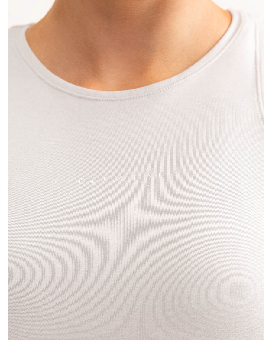 Ryderwear Soft Tech Slim Fit Tank - Grey Marl