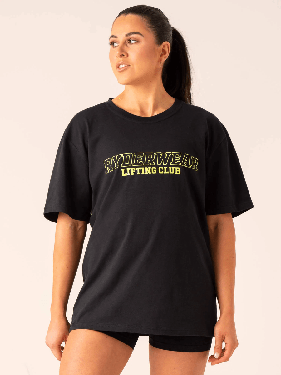 Ryderwear Lifting Club T-Shirt - Black
