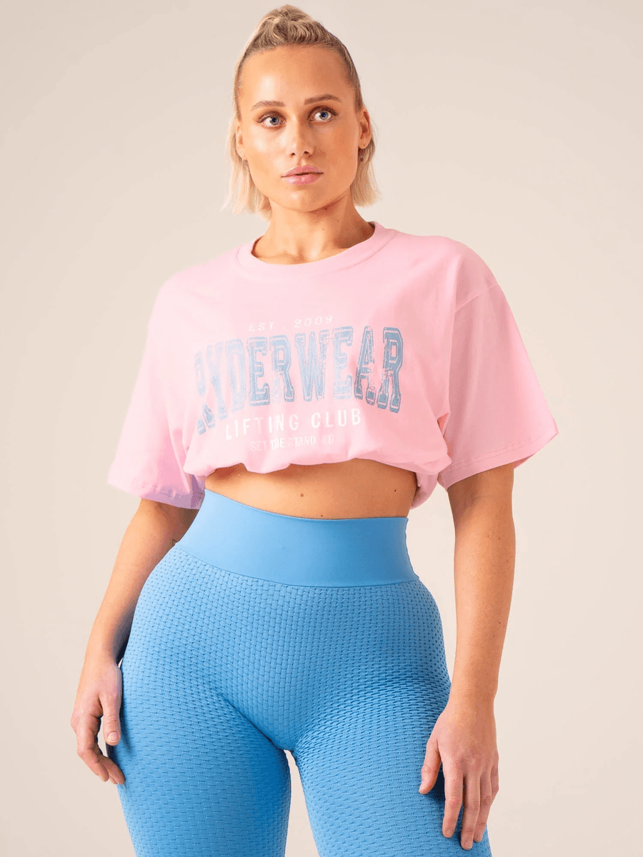 Ryderwear Grit Oversized T-Shirt - Pink