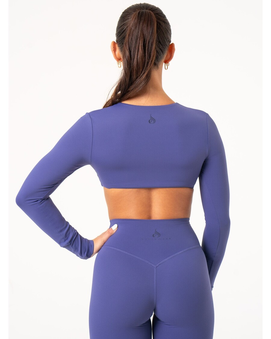 Ryderwear NKD Knot Long Sleeve Top - Indigo