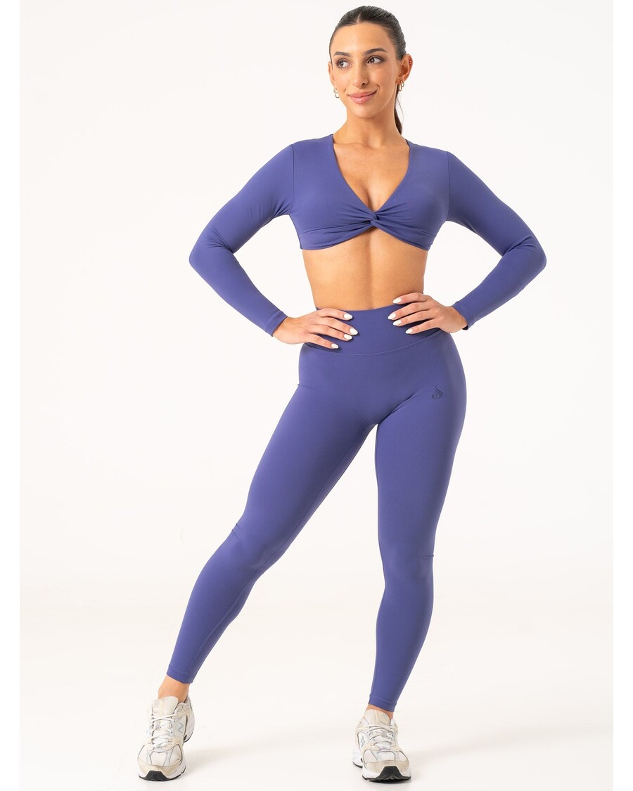 Ryderwear NKD Knot Long Sleeve Top - Indigo