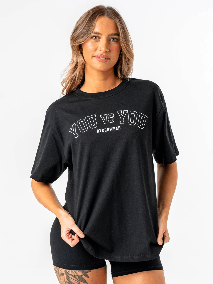 Ryderwear You vs You Oversized T-Shirt - Black