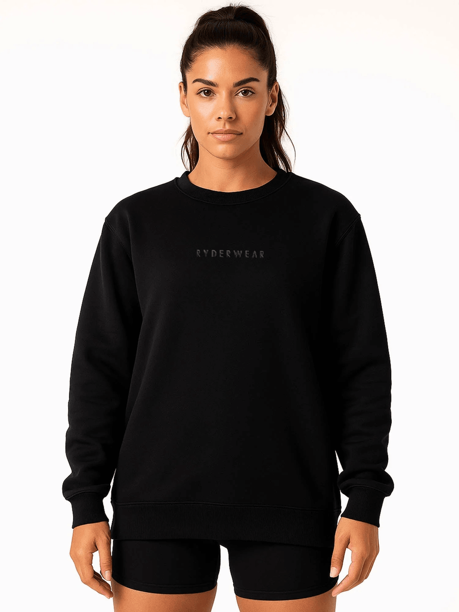 Ryderwear Boyfriend Pullover - Black