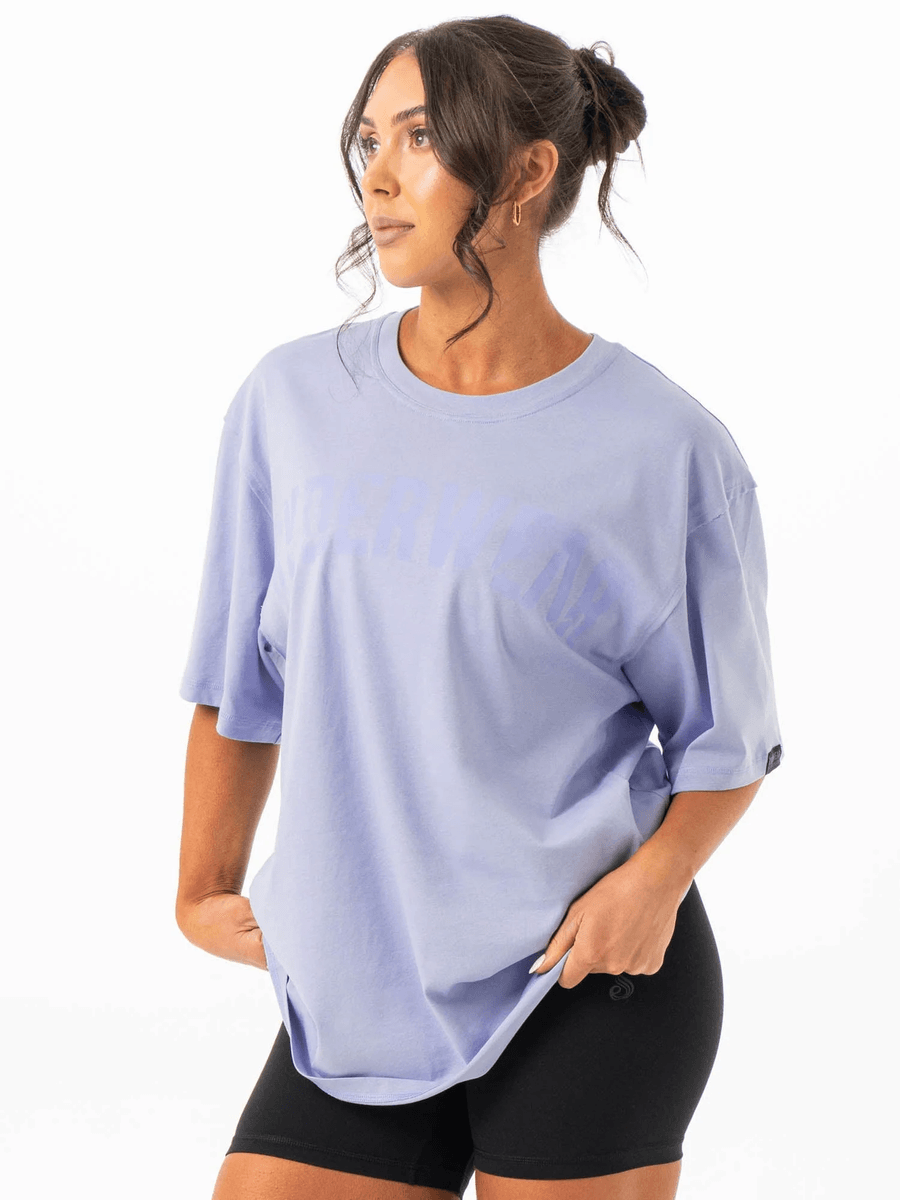 Ryderwear Force Oversized T-Shirt - Lilac Blue